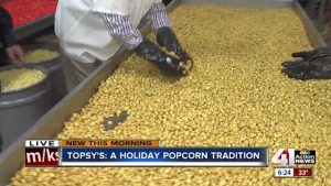 Holiday popcorn tradition