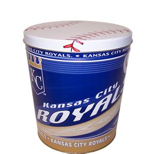 Royals popcorn tin