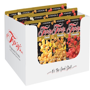 Topsy's Popcorn Treat box