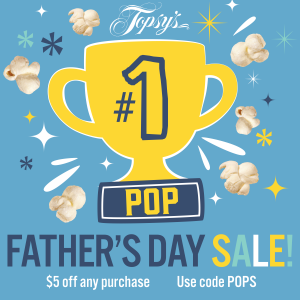 A graphic promoting the Father's Day discount